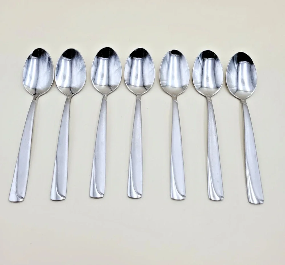 Set of 7 Oneida MADELINE Teaspoon Stainless Steel